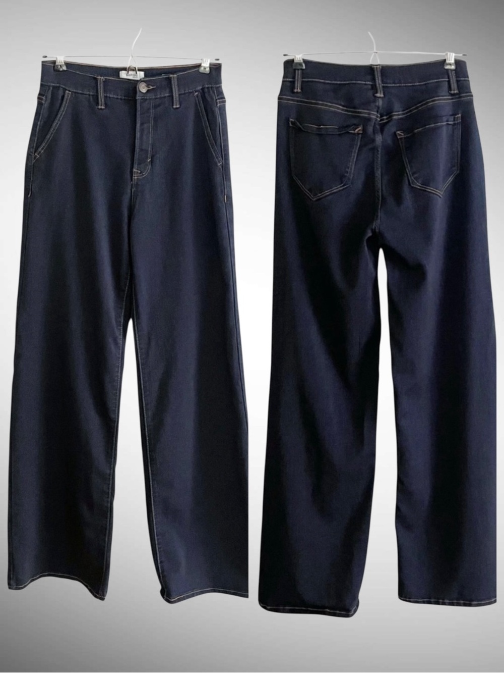 Kenzie The Kaya High Rise Wide Leg Jeans, Size 6/28